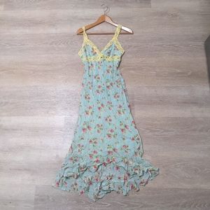 Vintage Floral Betsey John Size L Dress